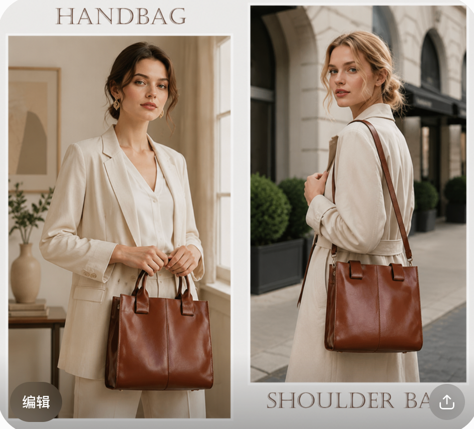Women's Genuine Leather Handbag