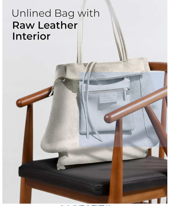 Women's Genuine Leather Italian Tote Bag – Large Crossbody
