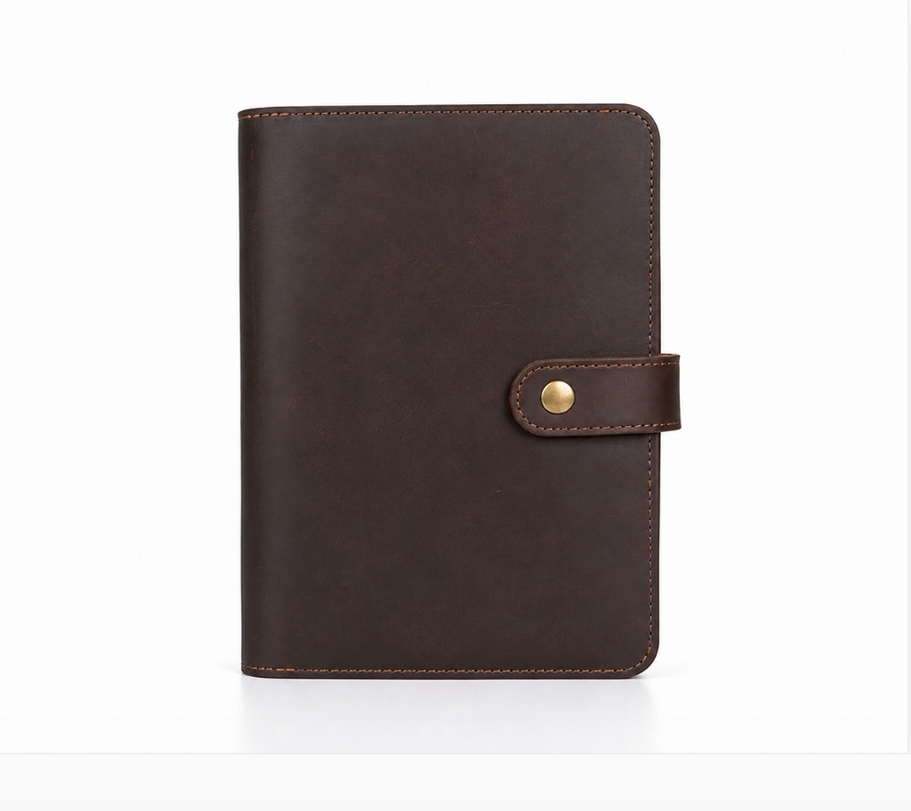 Custom Leather Portfolio Organizer – A5 Notebook & Bible Cover | OEM / ODM Manufacturer