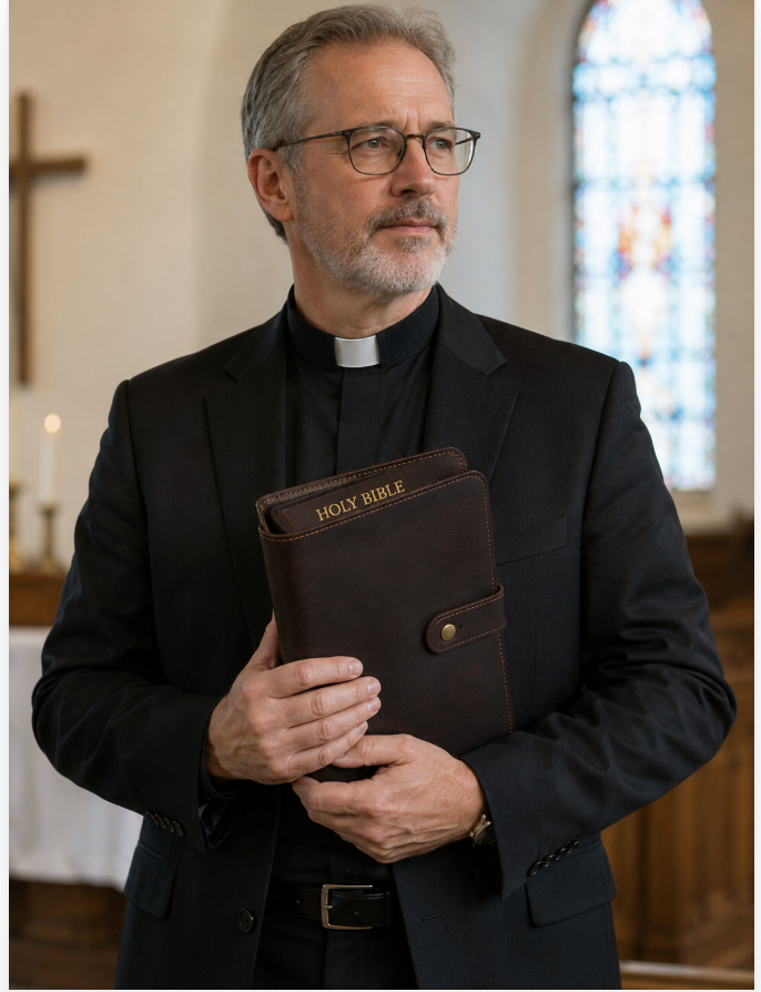 Custom Leather Portfolio Organizer – A5 Notebook & Bible Cover | OEM / ODM Manufacturer